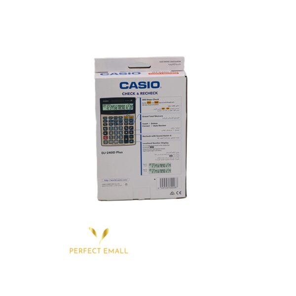CASIO DJ-240D Plus Electronic Calculator