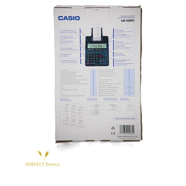 CASIO HR-100RC Printing Calculator