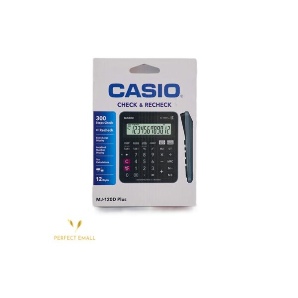 CASIO MJ-120D Plus Electronic Calculator